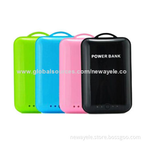 Customized Power Bank, from 3000 to 6000mAh in Different Colors